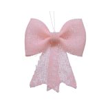 OKRASEK ZA JELKO PENTLJA 14 CM ROZA