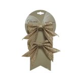 OKRASEK ZA JELKO PENTLJA 14 CM ZLATA 2/1