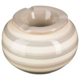 PEPELNIK ATMOSPHERE 12X7.5 CM, KERAMIKA, SORT.