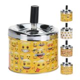 PEPELNIK EXCELLENT HOUSEWARE NA PRITISK 9.5X8 CM KOVINSKI