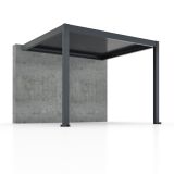 PERGOLA BELLANO BIOKLIMATSKA MOTORIZIRANA 3X3 M -PRITRJENA V STENO