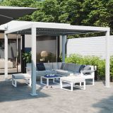 PERGOLA CLIMA BIOKLIMATSKA POLNA ALU 313X358 BELA