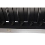 PERGOLA CLIMA BIOKLIMATSKA POLNA ALU 313X614 TEMNO SIVA