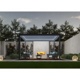 BIOKLIMATSKA PERGOLA MS VISCOM 4.03 X 3.03 M TEMNO SIVA