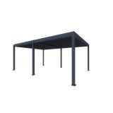 BIOKLIMATSKA PERGOLA MS VISCOM 5.85 X 3.03 M TEMNO SIVA