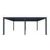 BIOKLIMATSKA PERGOLA MS VISCOM 5.85 X 4.03 M TEMNO SIVA