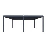BIOKLIMATSKA PERGOLA MS VISCOM 5.85 X 4.03 M TEMNO SIVA