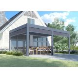 BIOKLIMATSKA PERGOLA MS VISCOM 5.85 X 4.03 M TEMNO SIVA