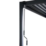 PERGOLA TART BIOCLI. 300X300 ALU TEMNO SIVA