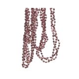 PERLE, ROZA BARVE, DOLŽINE 270 CM