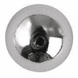 PERLE RAYHER PERLE PLASTIČNE, 6 MM SREBRNE, 65 KOSOV