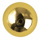 PERLE RAYHER PERLE PLASTIČNE, 6 MM ZLATE, 65 KOSOV