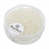 PERLE RAYHER PERLE VOŠČENE 3 MM IRIS BELE 360 KOS