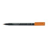 PERMANENTNI FLOMASTER STAEDTLER 318 ORANŽ F 0.6MM