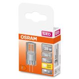 NIZKONAPETOST.LED ŽARNICA OSRAM PIN30 2.6W/827, G4, 12V STAR, BISTRA