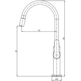 KUHINJSKA PIPA BLITZ K 209 FLEX