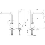 PIPA KUHINJSKA IDEAL STANDARD IDEALSTREAM