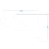 PIPA KUHINJSKA MQ LANA, STENSKA, ZA GRELNIK VODE