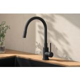 PIPA KUHINJSKA SINK SOLUTION EMA ČRNA