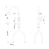 PIPA KUHINJSKA UNITAS ELITE ES20NI BRUŠENI NIKELJ