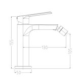 PIPA ZA BIDE BLITZ VIVA 1705 BETON