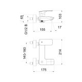 PIPA ZA KAD UNITAS ELITE E30B BREZ PRHE IN GIBLJIVE CEVI ČRNA
