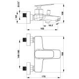 PIPA ZA KAD UNITAS ZEN U30B ČRNA