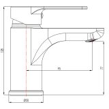 PIPA ZA UMIVALNIK BLITZ STELLA 1901 M