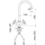 PIPA ZA UMIVALNIK UNITAS STIL Z 13 ZA UMIVALNIK