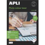 PISARNIŠKI PRIPOMOČKI APLI FOTO PAPIR LASER GLOSSY A4 210G 100 LISTOV