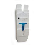 PISARNIŠKI PRIPOMOČKI DURABLE FLEXIPLUS STENSKO STOJALO 6XA4 ZA DOKUMENTE