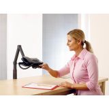 PISARNIŠKI PRIPOMOČKI NOVUS STOJALO ZA TELEFON TALKMASTER ČRNA