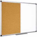 PIŠI/BRIŠI TABLA BI-OFFICE PLUTA-MAGNET 120X180 CM