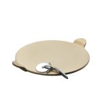 REŠETKA ALI PLOŠČA NAPOLEON PIZZA KAMEN Z NOŽEM