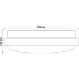 PLAFONJERA AVIDE LED ATLAS 18W 4000K