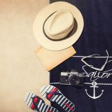 BRISAČA SVILANIT PLAŽNA SAILOR 80X160 CM