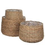 AVALON KOŠARA SVETLO RJAVA - H25XD30CM