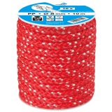 VEČNAMENSKA VRV DÖRNER + HELMER VRV POLIPROPILEN RDEČA/BELA 8 MM 10 M