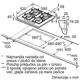 PLINSKA KUHALNA PLOŠČA BOSCH PPP6A2I40 BELA