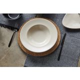 PLITVI KROŽNIK TOGNANA 26 CM TATAMI CREMA