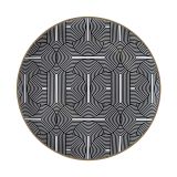 PLITVI KROŽNIK HOME DECO 27 CM LOUNGE EDITION KERAMIKA