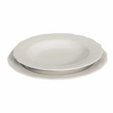 PLITVI KROŽNIK KAROLINA 25 CM GLORIA BONE CHINA