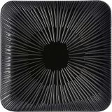 PLITVI KROŽNIK RITZENHOFF & BREKER 20X20 CM SAPORO ČRN