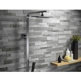 STENSKA PLOŠČICA RONDINE CUBICS GREY 15X61