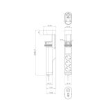 PODALJŠEK S STIKALOM COMMEL PRITRDILNI 3 ŠUKO 2XUSB + USB C 1.4M