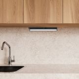PODELEM. STENSKA SVETILKA RABALUX BAREG LED S STIKALOM 4W 350LM 3000K 310MM IP20