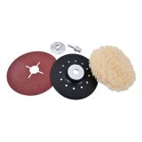 PODL. PLOŠČA ZA EKSCENTR. TACTIX SET Z DISKOM 3 KOS