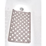 TENDANCE PODLOGA ZA KAD Z LUKNJICAMI 60 X 38 CM, SIVO RJAVA