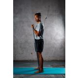 PODLOGA ZA FITNES/JOGA AVENTO NBR 42MD SIVA