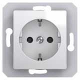 PODOMETNA VTIČNICA EKONOMIK VARNOSTNA BELA, VIJAČNA, BOK